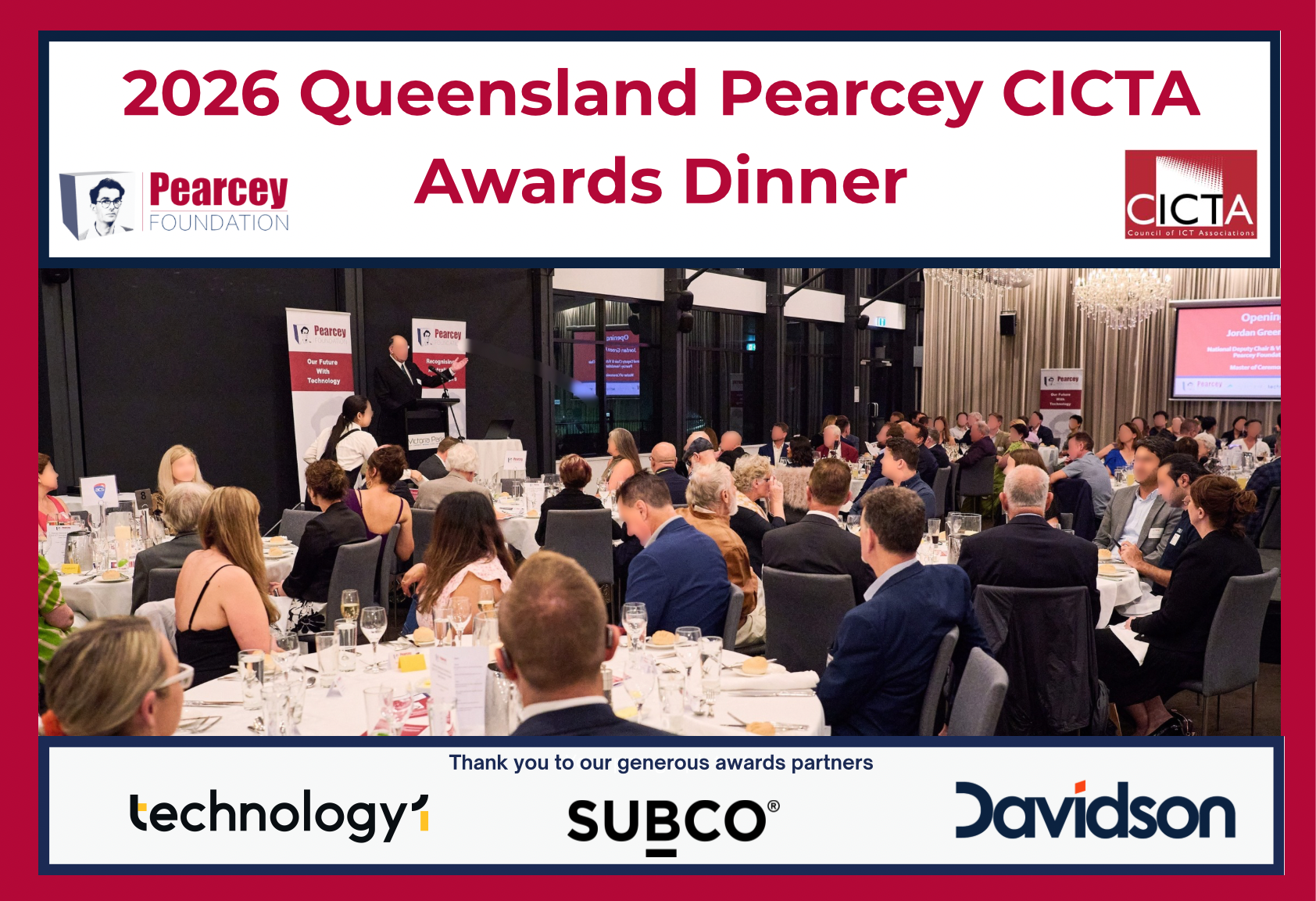 2026 QLD Pearcey CICTA Awards Dinner