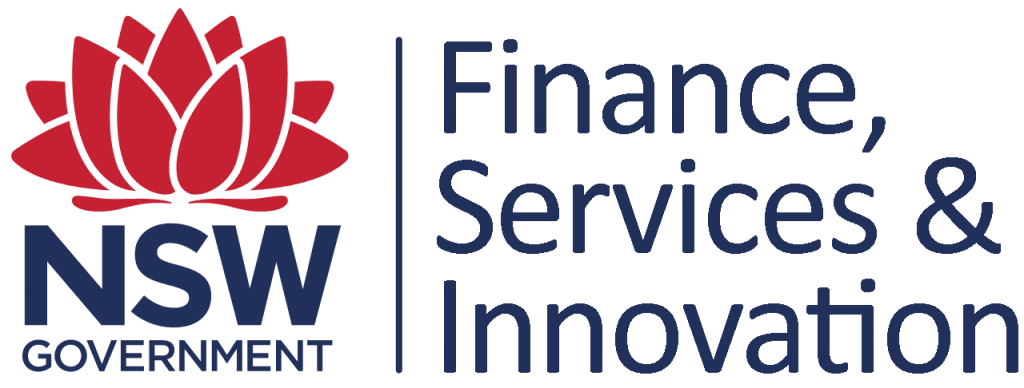 NSW finance Services & Innovation logo NSW finance Services & Innovation logo
