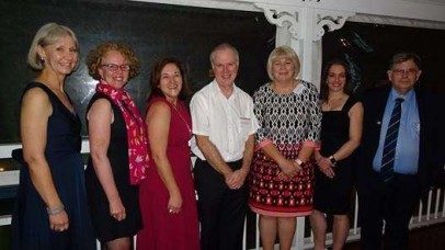 Marie Boden, Alison Rice, Jenine Beekhuyzen, David Abramson, Sandra Slater, Katie Richards and Nick Tate