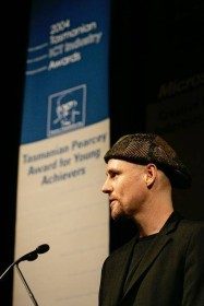Chris Dalton, joint winner 2004 Tasmanian State Pearcey Award