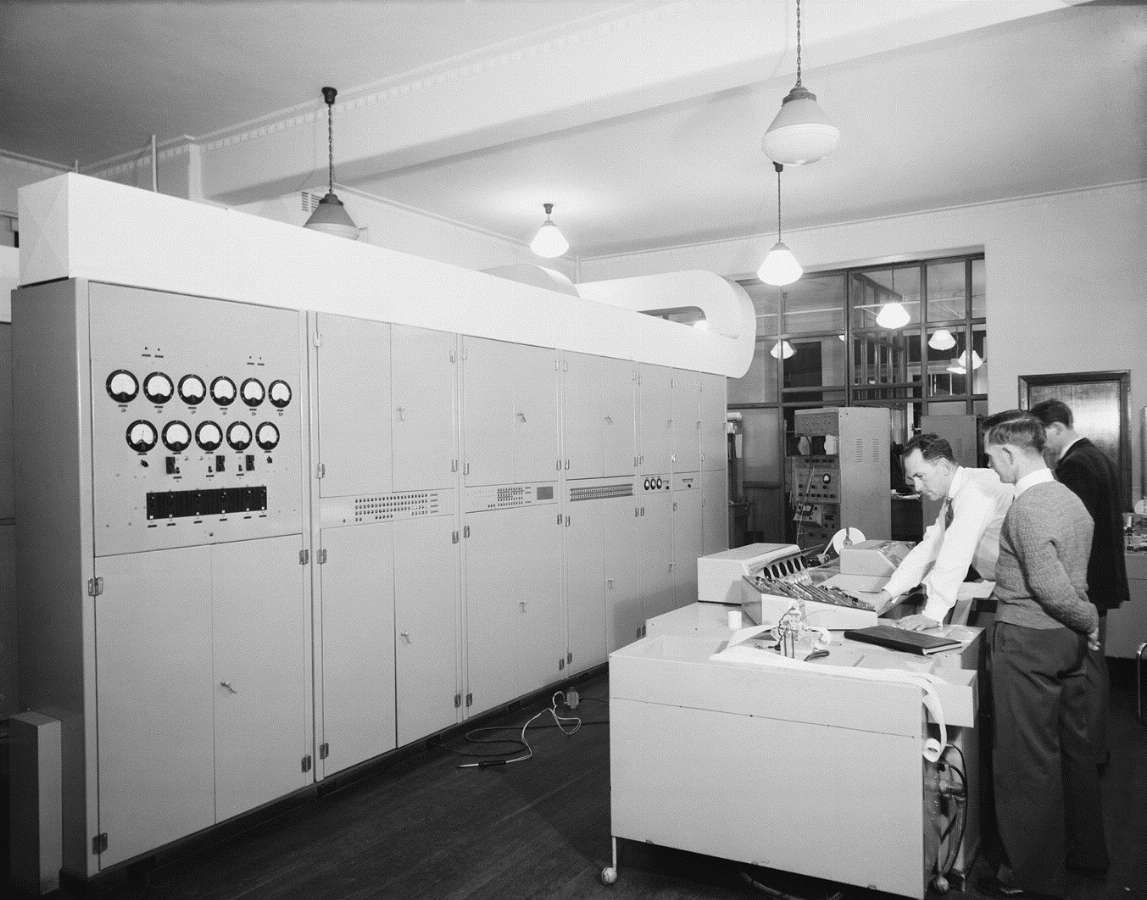 CSIRAC at University of Melbourne 1956