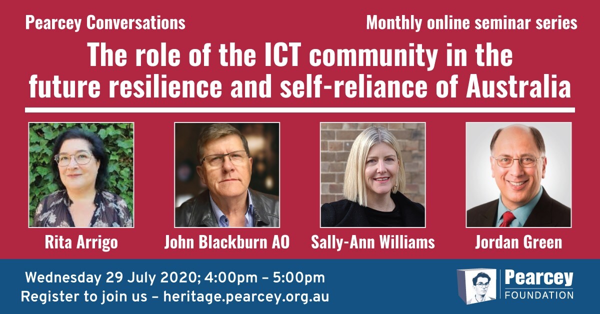 The Role of the ICT Community in the Future Resilience and Self-Reliance of Australia