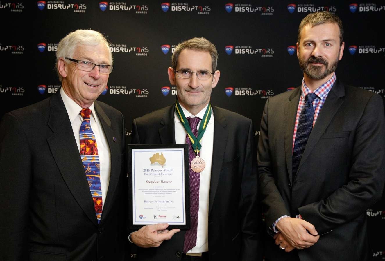 Steve Baxter named 2016 Pearcey Foundation Medallist