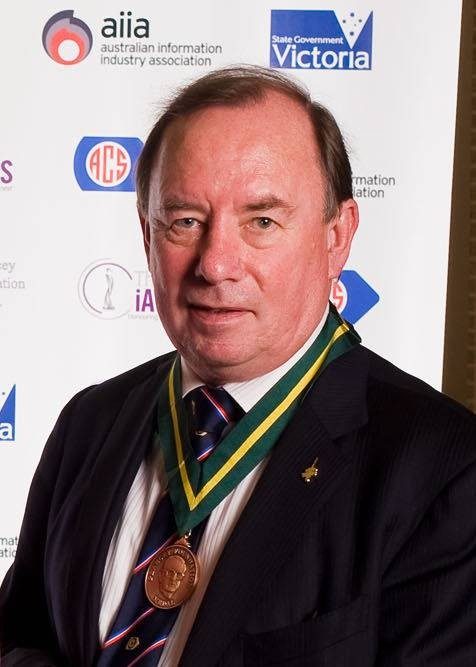PR2011: Brand Hoff awarded 2011 Pearcey Medal at iAwards dinner in Melbourne