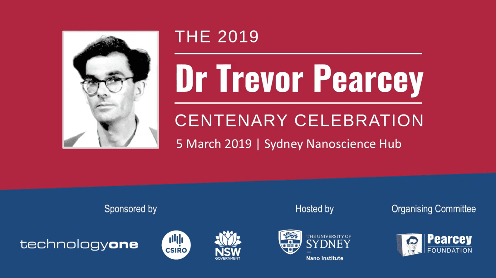2019 Dr Trevor Pearcey Centenary