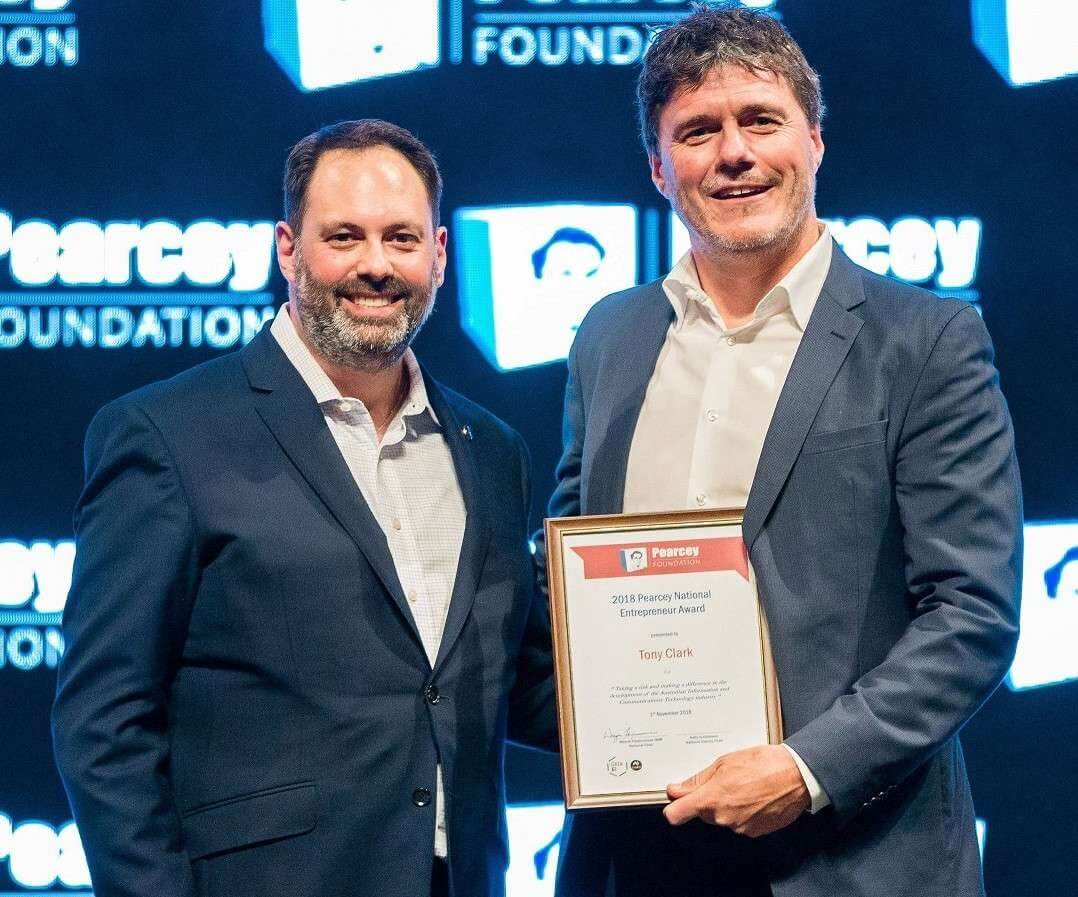 2018 Pearcey Entrpreneur Award